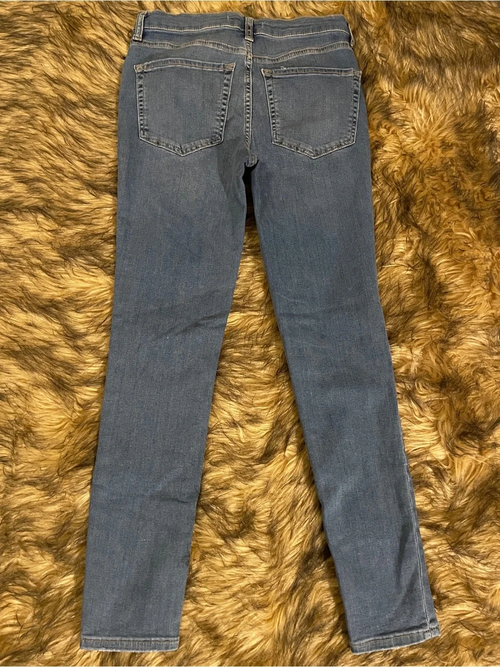 Free People Classic High-Rise Distressed Women's Jeans 26